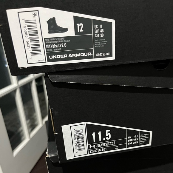 Under armour valsetz 2.0 police military security tactical boots men - Picture 3 of 5